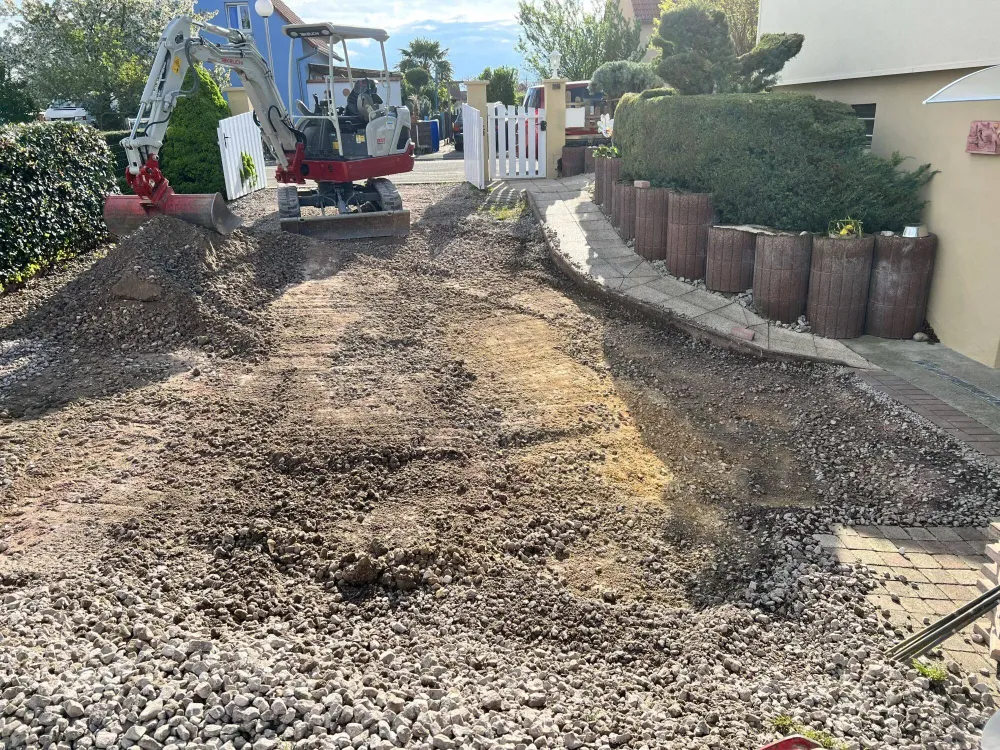 enrobé macadam près de Rouffach 