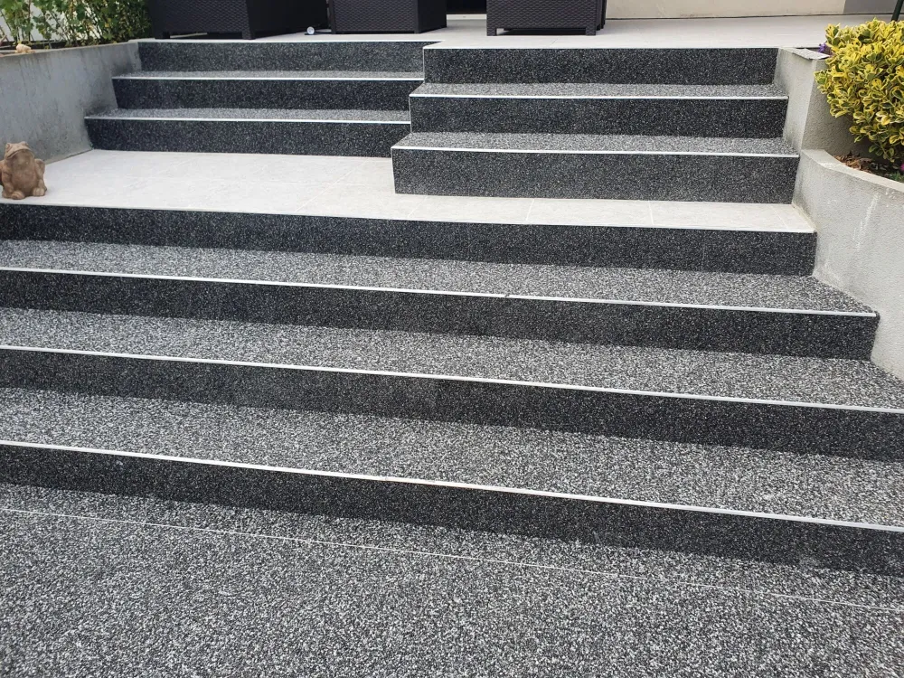 escaliers extérieur près de Rouffach 