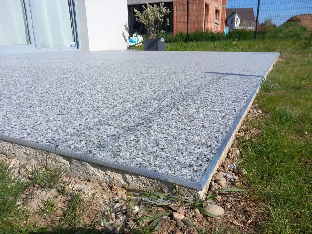 pose de tapis de pierre (2)