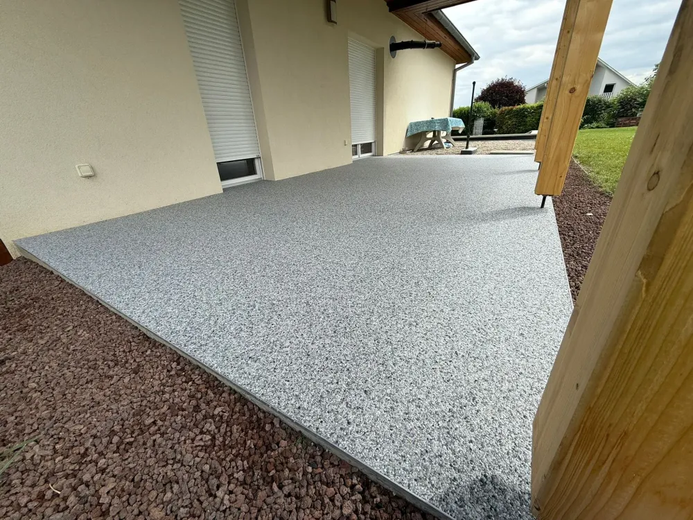 pose de tapis de pierre (4)